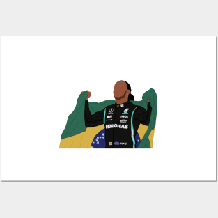 Lewis in Brazil Posters and Art